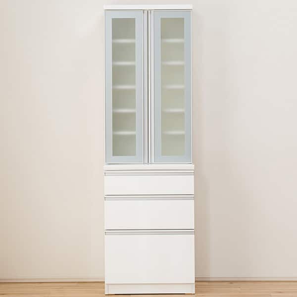 食器棚(レジューム 60AG-H WH/60SL WH) | ニトリネット【公式】 家具