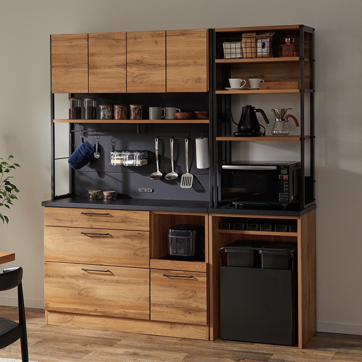 マグネットキッチンボード + レンジボードセット (IM301 120MG/60OP