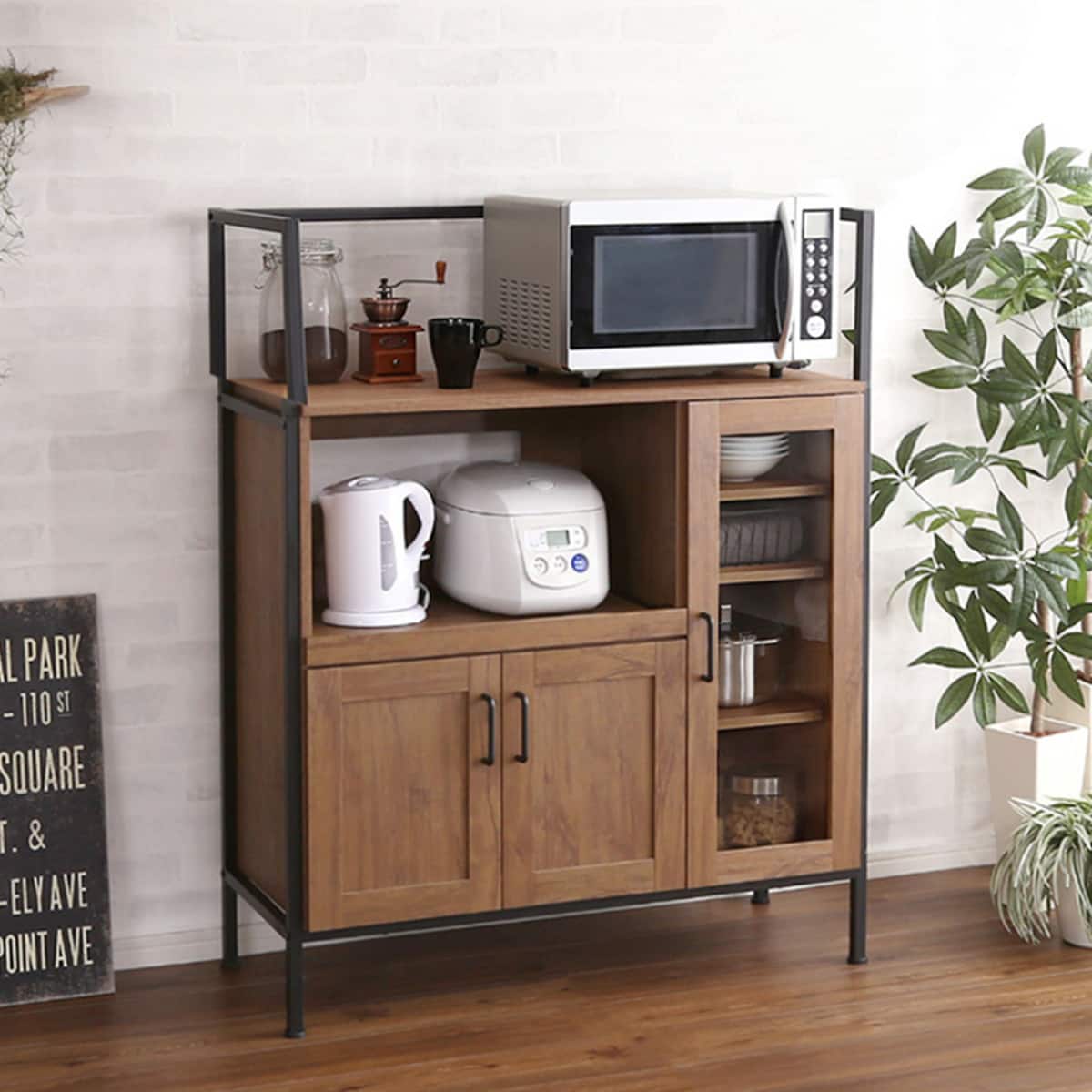 ヴィンテージテイストのレンジボード(WAL) | ニトリネット【公式