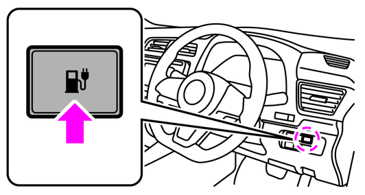 日産：リーフ [ LEAF ] スペシャル 取扱説明書 ｜ 充電ポートリッドの