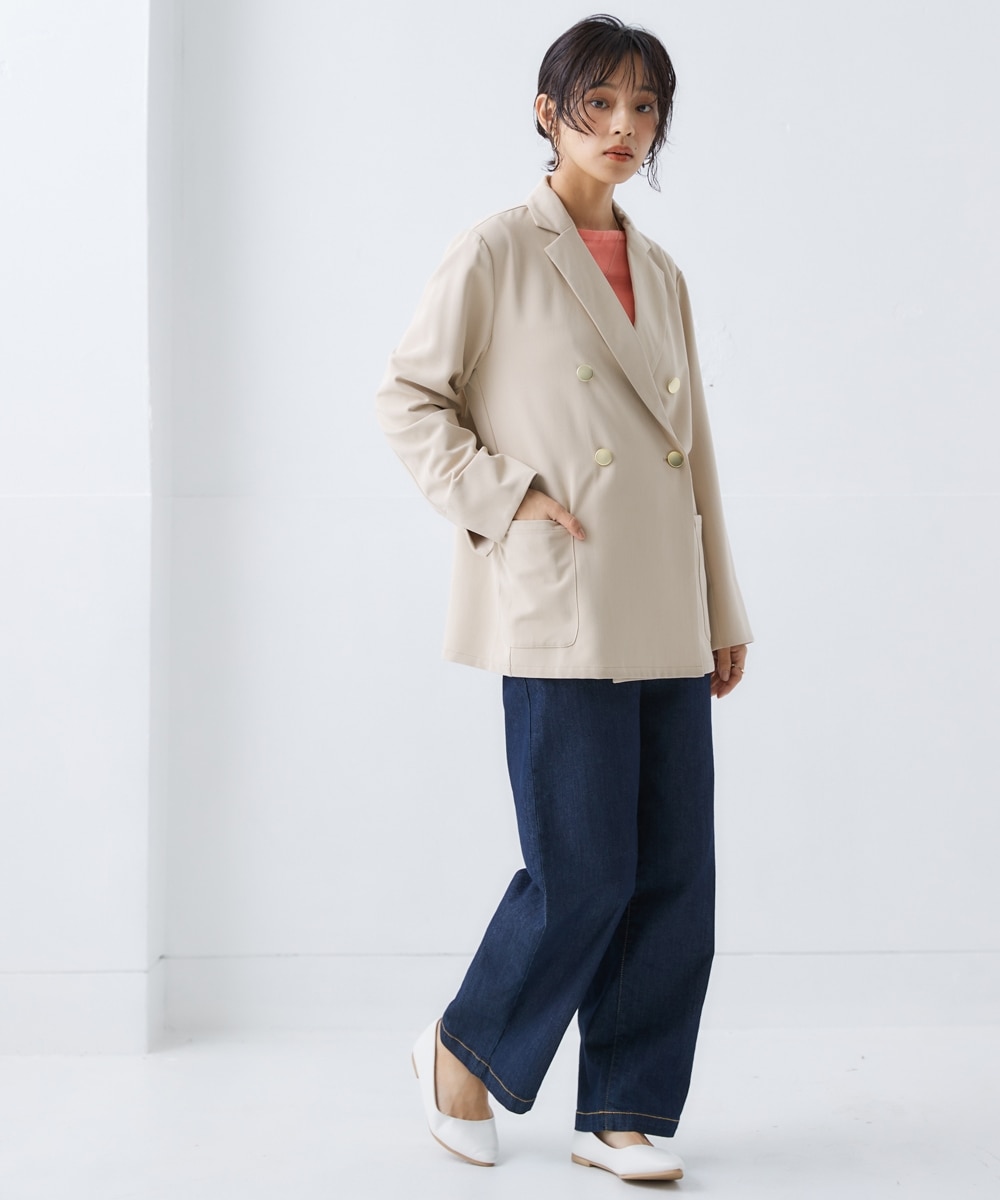 ダブルブレストジャケット 通販【ニッセン】