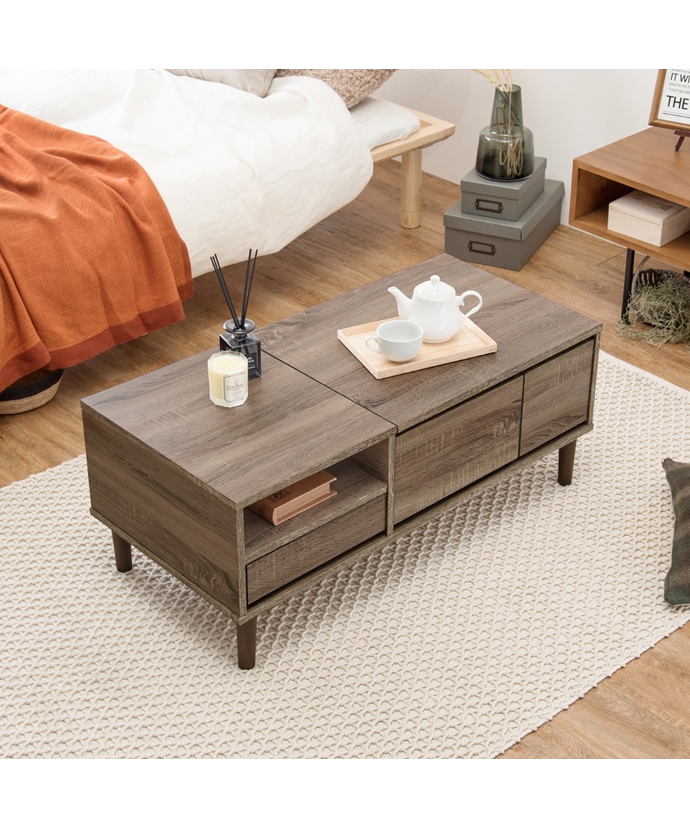 可動ミラー付き2WAYドレッサーテーブル 通販【ニッセン】