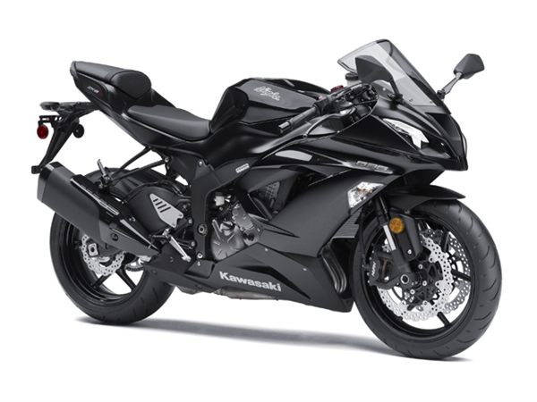 Motorcycle Fairings Kit - 2013-2018 Kawasaki ZX6R Gloss Black