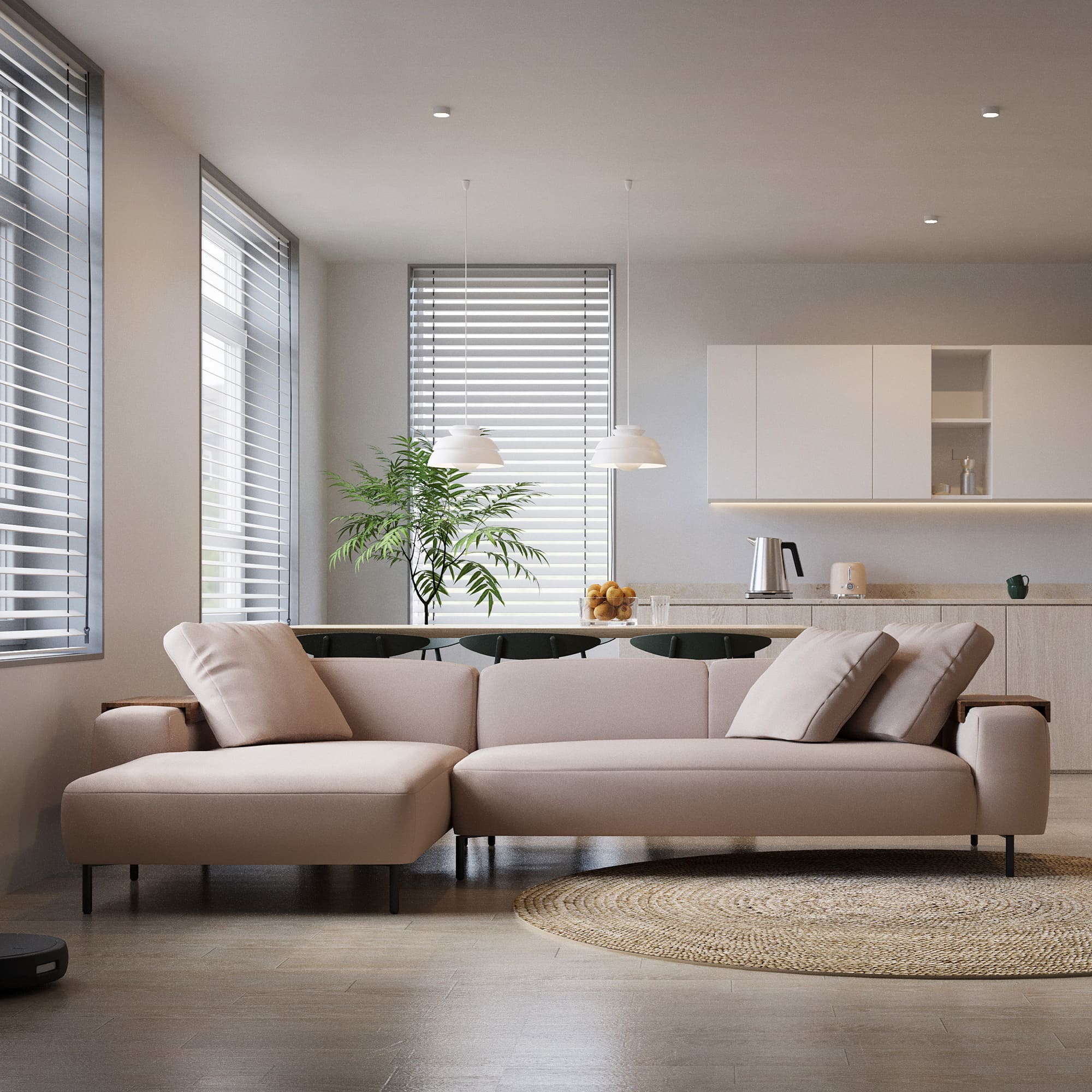 Decibel C4 2人掛けカウチソファセット」 製品詳細ページ | 国産ソファ