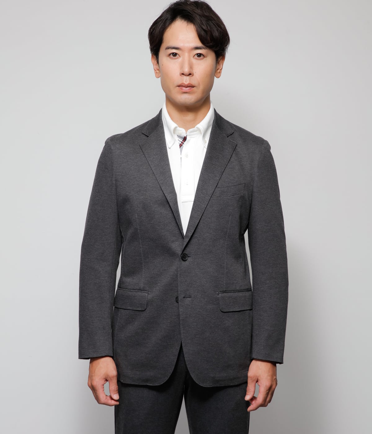 ストレッチ・ウォッシャブル】ハイゲージ ジャージー モクロディー