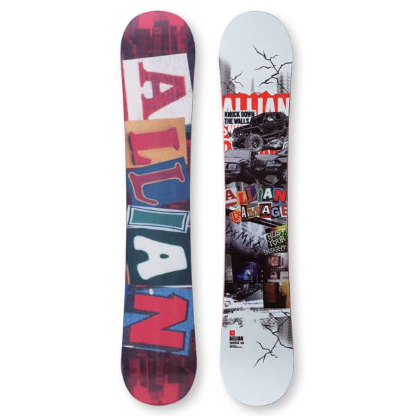 Allian Damage Snowboard - Snowboarder