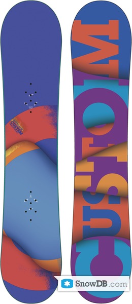 Snowboard Burton Custom Smalls Flying V 2011/2012 :: Snowboard and