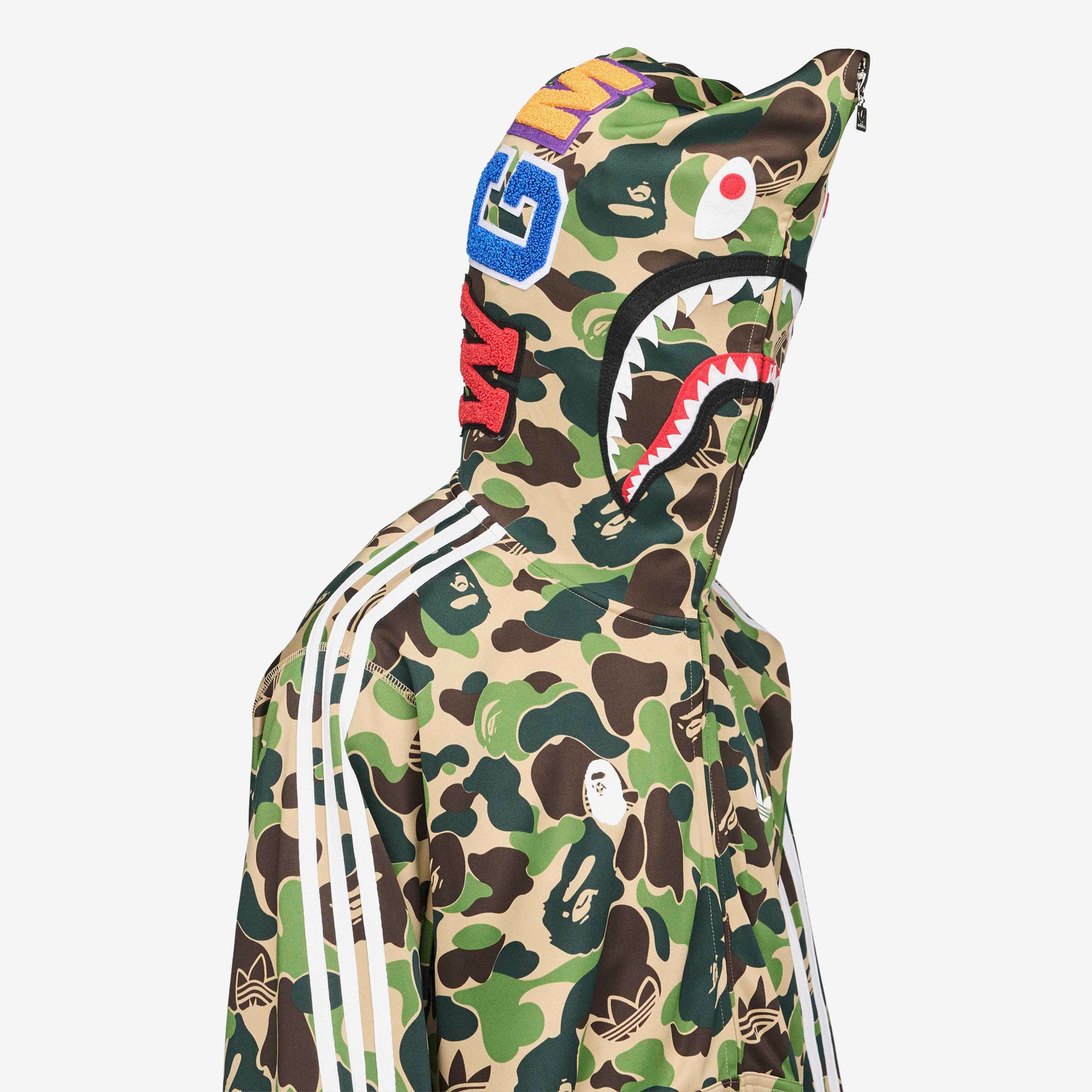 adidas Originals Shark Track Hoodie x BAPE® - KF4916 | SNS