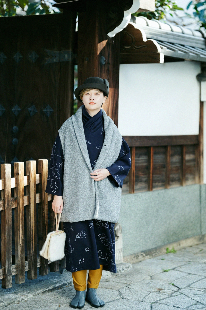 衿巻薙刀長方形衣（秋冬）