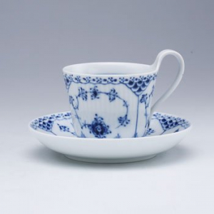 ブルーフルーテッド・ハーフレース | 洋食器のSohbiネットショップ【公式】