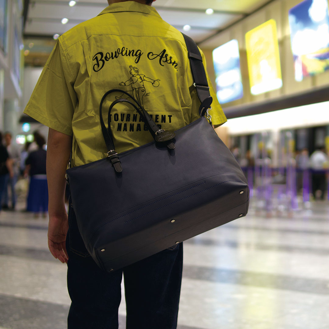 荷物持ちの強い味方「ハロン 2WAYボストントート」 | ソメスサドル