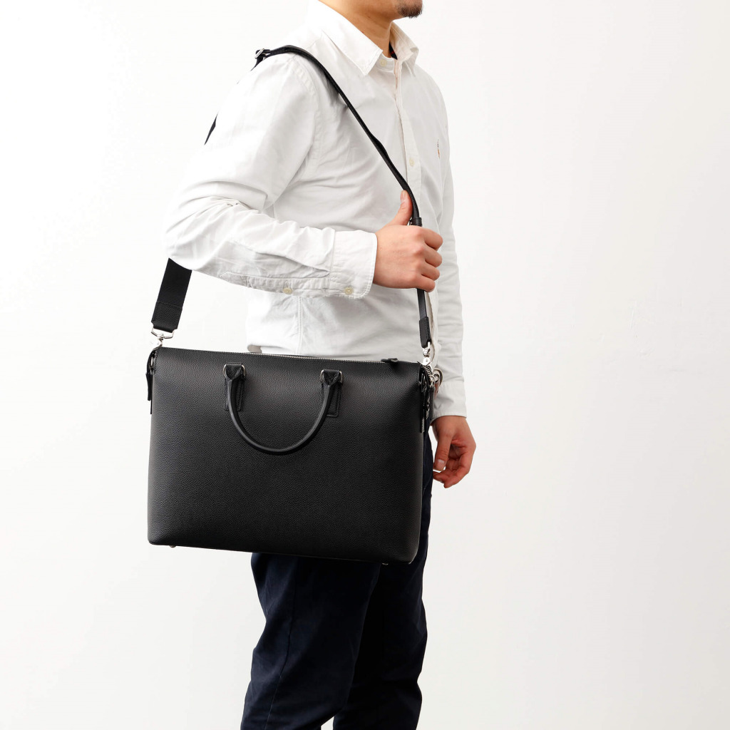 極美品✨ソメスサドル グスト ビジネスバッグ トートバッグ 黒 本革