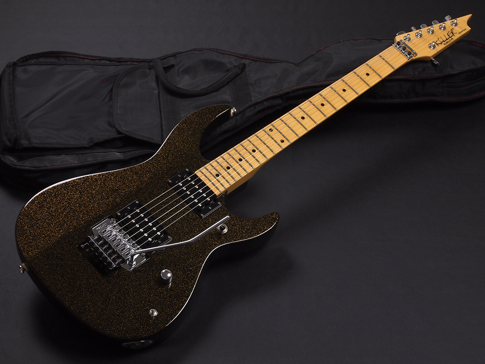 KILLER】SERPENT エレキギター ブラックラメ Killer KG-SERPENT