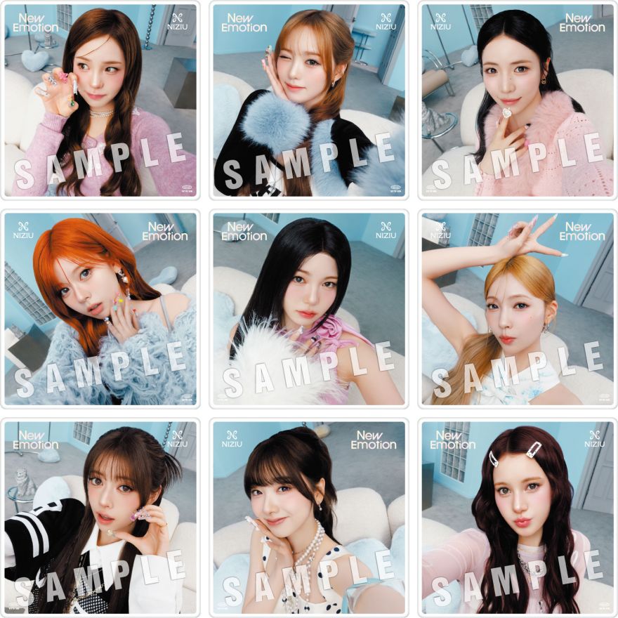 2025年11月19日(水)発売、NiziU 3rd Album『New Emotion』購入特典の