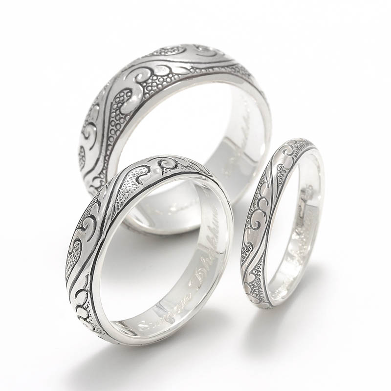 Suman Dhakhwa（スーマンダックワ） Leaf Carving Round Ring（リーフ