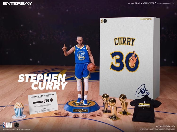 フィギュア専門店 -ソダチトイズ / ENTERBAY NBA Stephen Curry 1/6