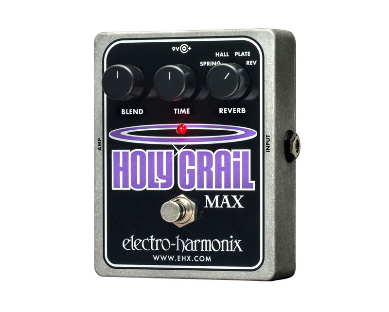 ELECTRO-HARMONIX Holy Grail Max Effect Pedal Spring, Hall, Plate