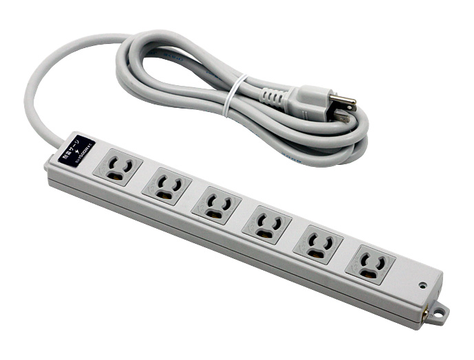 耐サージ機能付OAタップ DHT シリーズ DHT-T5224｜19インチラック