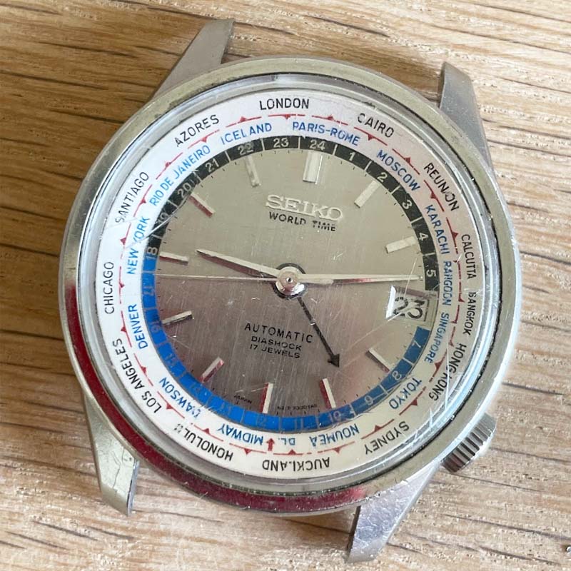 Vintage Seiko World Time - 6217-7010 Asian Games