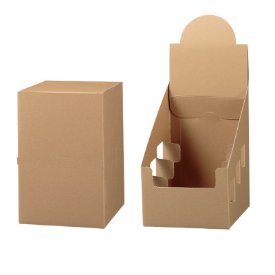 ディスプレイ箱 クラフト 112×166×130:化粧箱net【紙箱/小箱/ギフト箱】