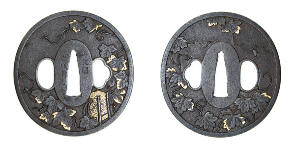 鍔 銘 正長国 赤城軒元春 (TU-072513)｜刀・日本刀の販売なら日本刀