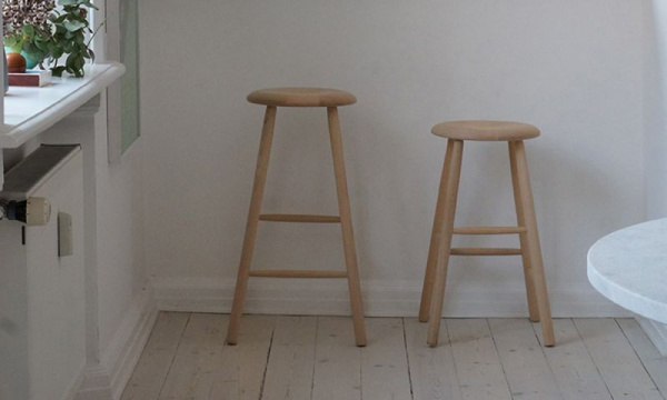 ノルディック スツール / ナチュラルLTravarefabrikken（ツァイワール