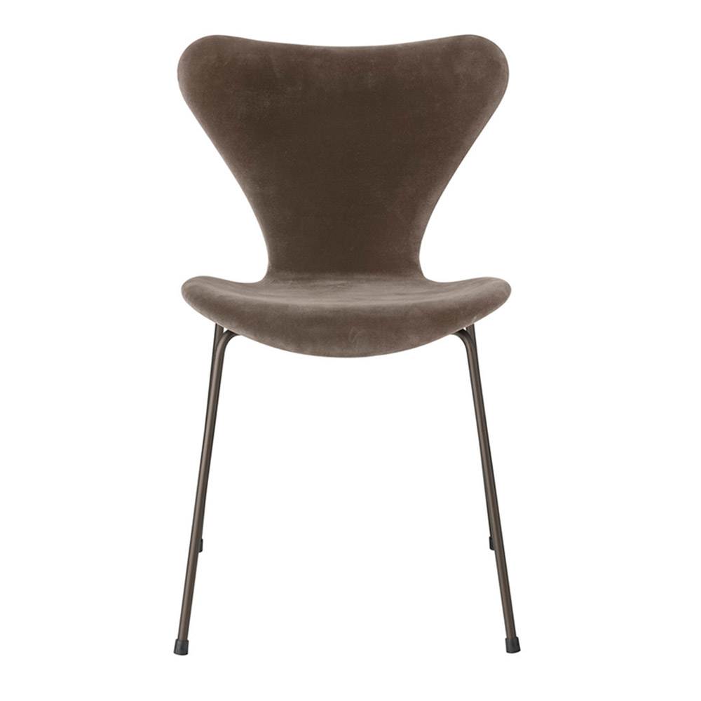 セブンチェア 3107 / フルパディング ベルベット Belfast 772 グレー