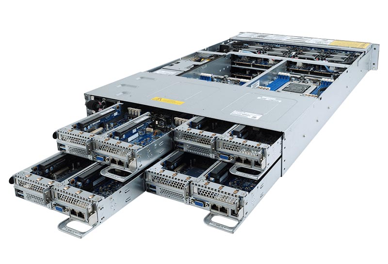 Gigabyte H262-Z62 Review AMD EPYC 7002 2U 4-Node Server