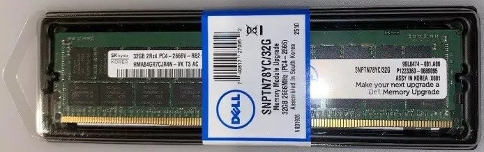 Lenovo 7X77A01304 32GB DDR4-2666MHz PC4-21300 ECC Reg Memory