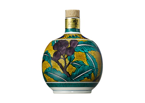 響21年 九谷焼 吉田屋風枇杷文瓶 2006 サントリー - お酒買取