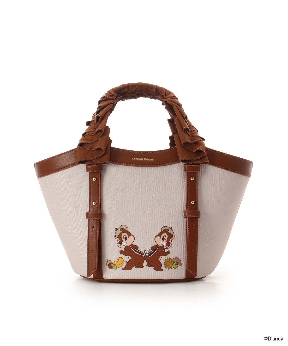 チップ」＆「デール」コレクション ハンドバッグ(FREE ブラウン