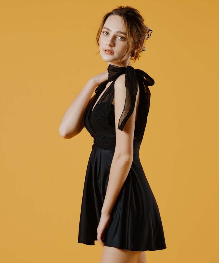 2025年新作】【WEB限定】Aラインワンピース2点セット｜三愛水着楽園