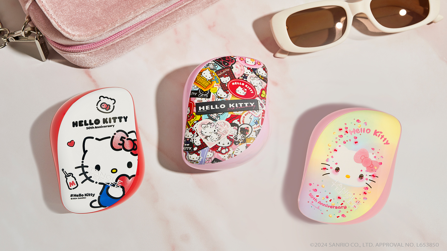 タングルティーザー」からハローキティ50周年限定デザインが登場