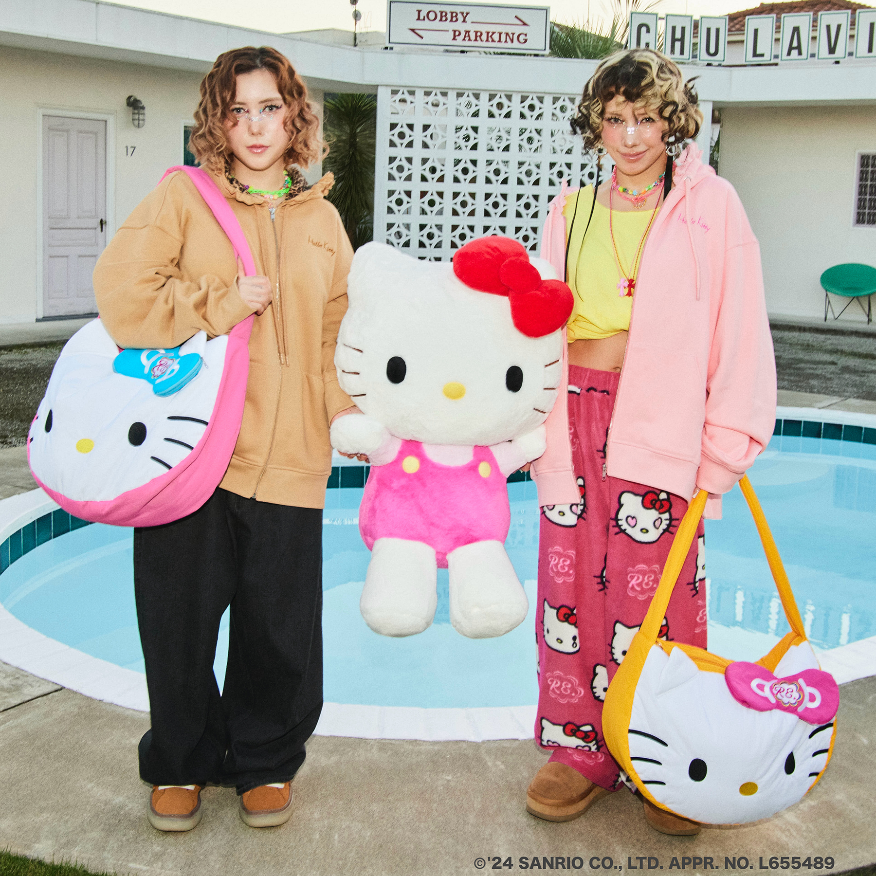 仲里依紗さんのお洋服屋さん「RE.」とハローキティがコラボ！｜サンリオ