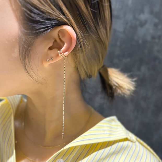 SJX W】DIAMOND STAR STUD PIERCED EARRING(6ZP5046)｜SJX公式ONLINE STORE