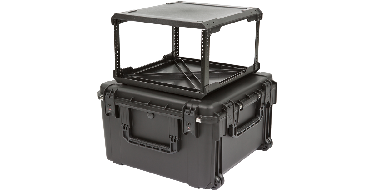 6U SKB Fly Rack Injection Molded - Lightweight, Durable