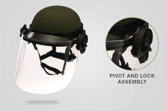 DK5-H.150 RIOT FACE SHIELD - Slate Solutions