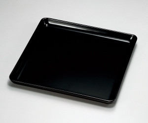 膳お盆・お膳-越前塗 黒 7.5寸懐石膳［1枚］ | 越前漆器粂治郎