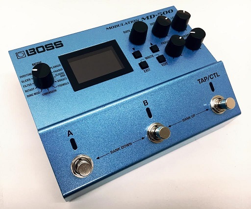 エフェクター】BOSS話題の新製品「RV-500」&「MD-500」が入荷！｜島村