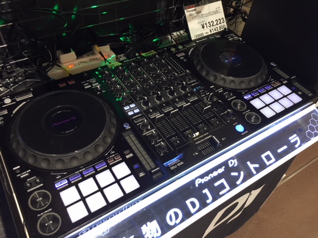 DJ】Pioneer/DDJ1000再入荷しました&DJコーナをご紹介！各種お試しでき