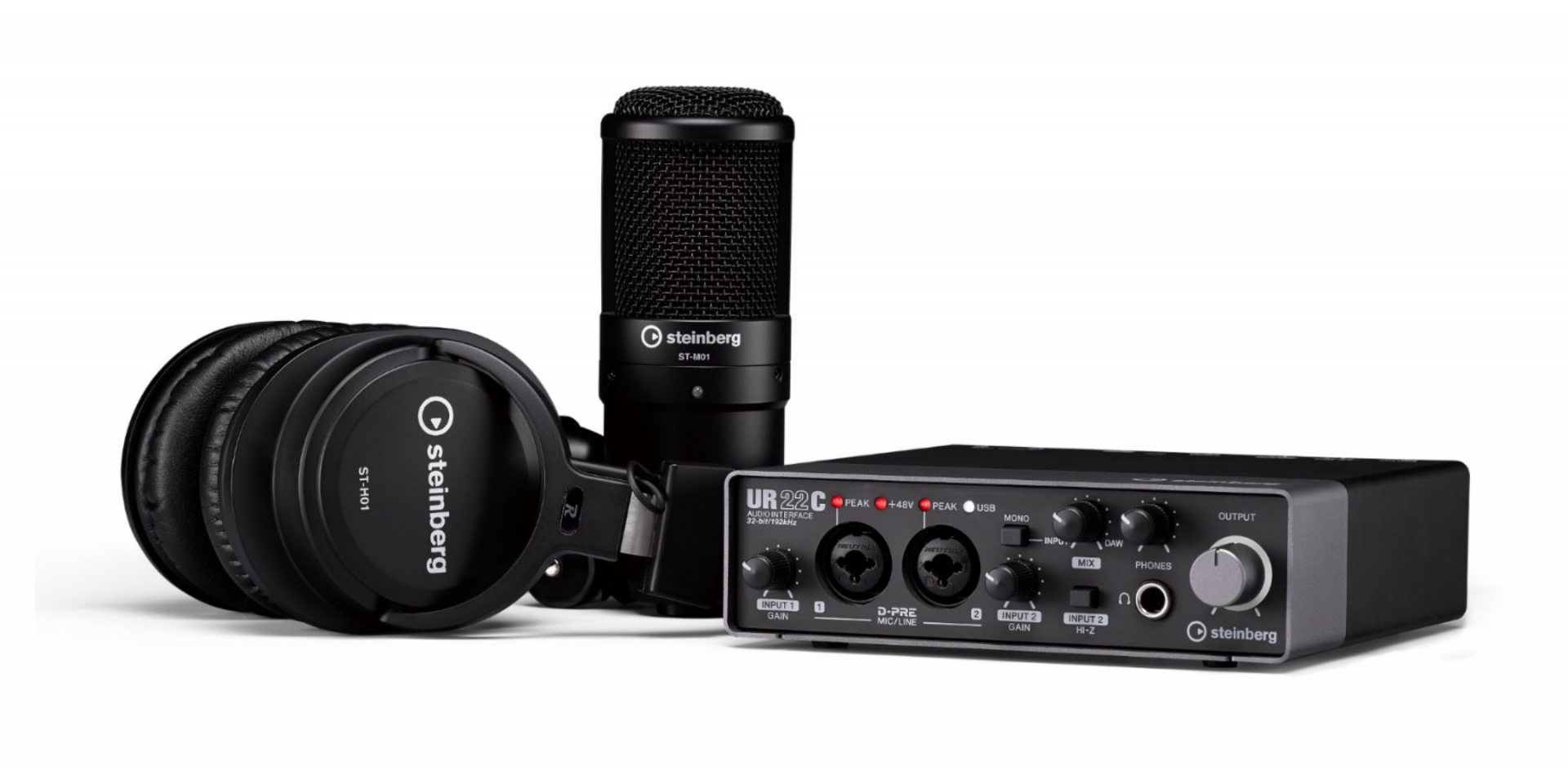 DTM】Steinberg UR22C RECORDING PACK 発表【10/3発売】｜島村楽器