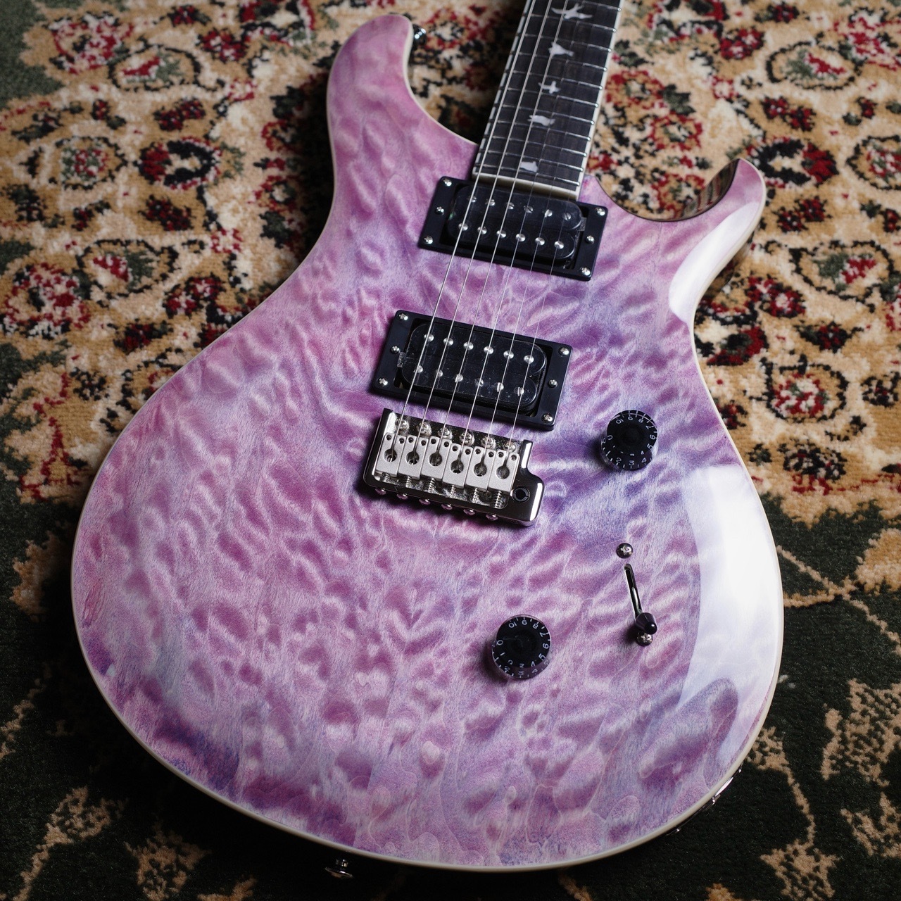 Paul Reed Smith(PRS) SE CUSTOM 24 Quilt Package Violet 【個性的な