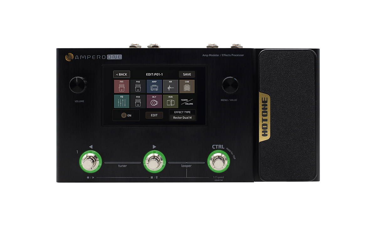 マルチエフェクター】HOTONE 「AMPERO ONE」が登場！【島村楽器イオン