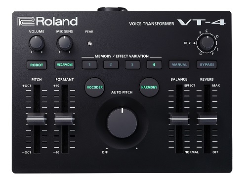 予約受付中！】Rolandからボイスチェンジを可能にする「VT-4」発売