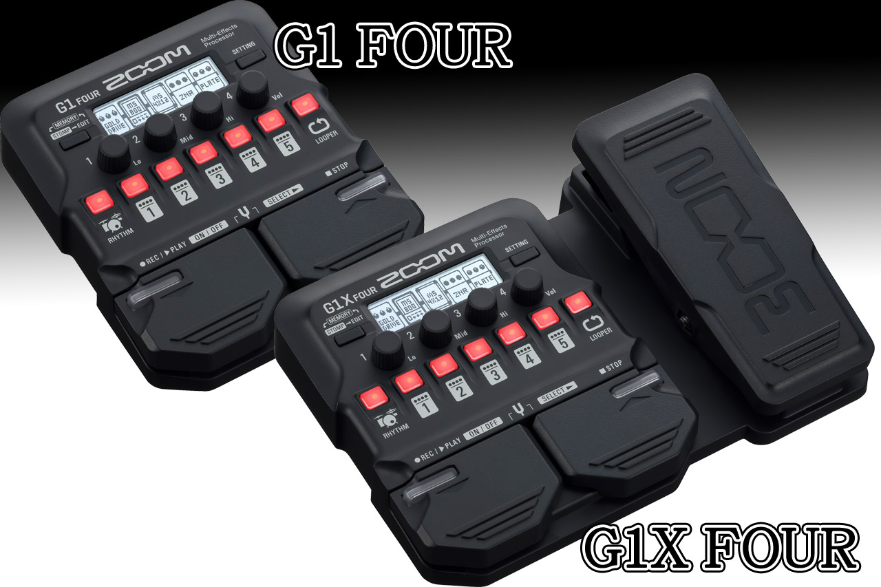ZOOM新作マルチ！！G1 FOUR/G1X FOURを弾いてみた！！｜島村楽器