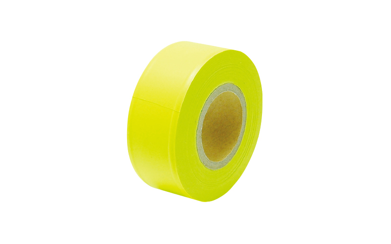 マーキングテープ 30㎜×50m蛍光イエロー - シンワ測定株式会社