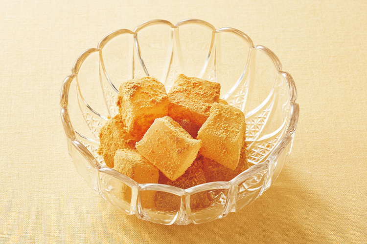 わらび餅(きなこ)｜商品情報｜神栄株式会社 食品部｜業務用冷凍食品の