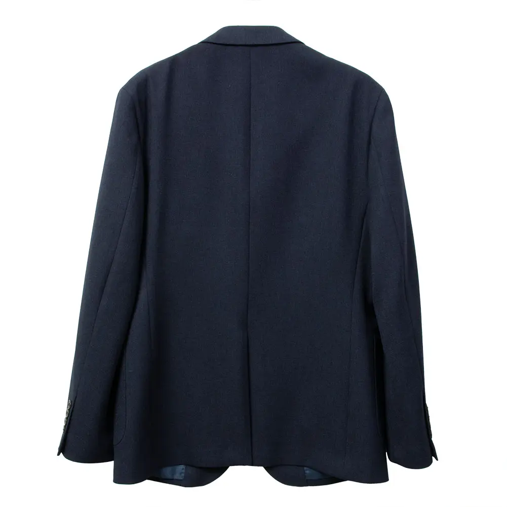 ジャケット メンズ ネイビー 家庭洗濯可能 ストレッチ イージーケア