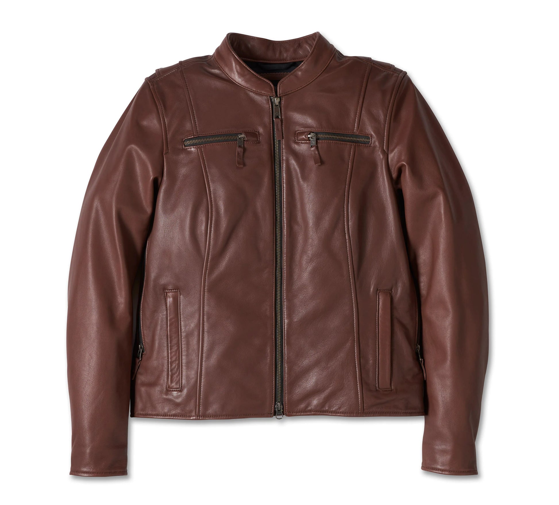 Harley-Davidson® Women's Linden Leather Jacket - Brown – Bundaberg