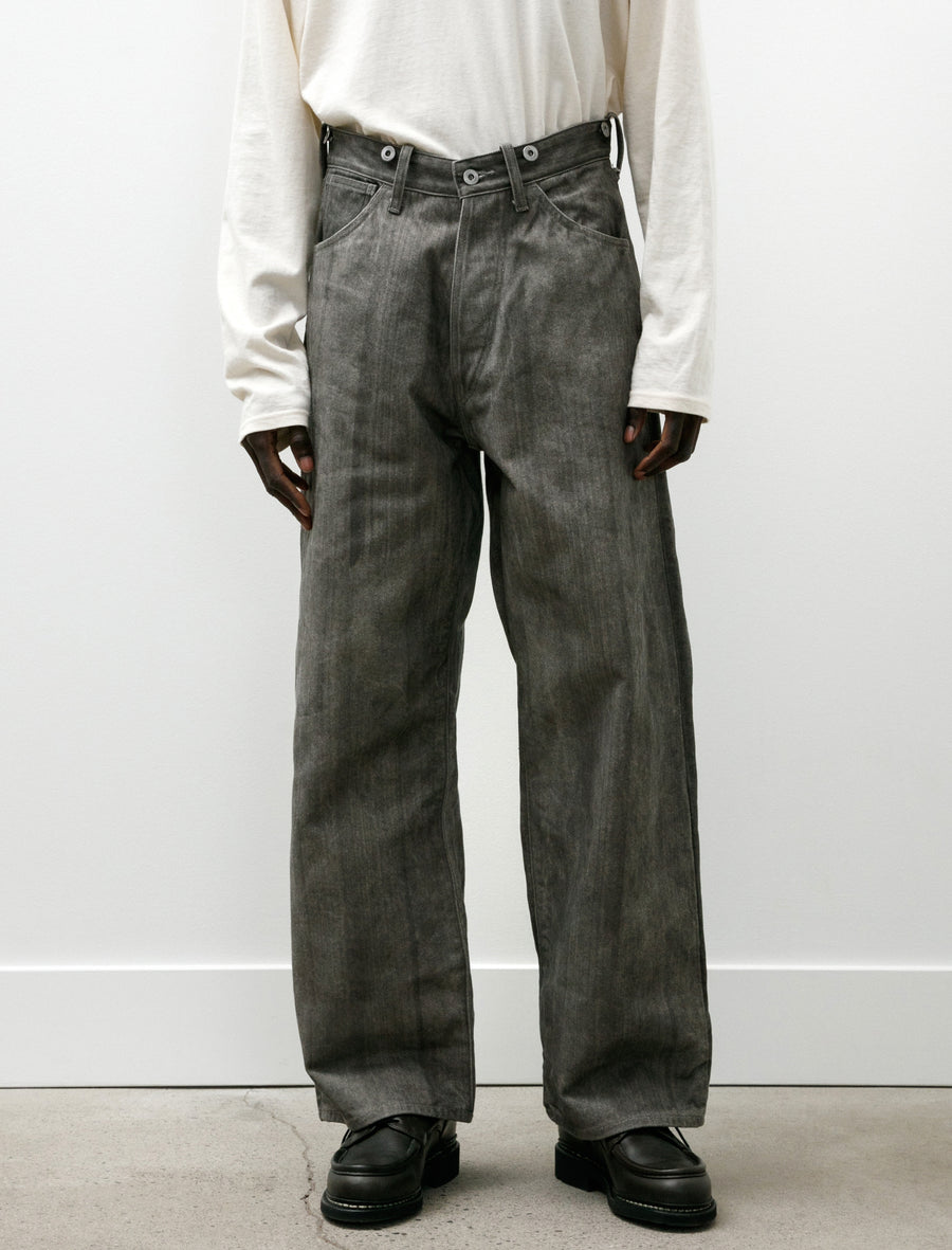 Taiga Takahashi Lot 209 Buckle Backed Trousers Hand Drawn Sumi